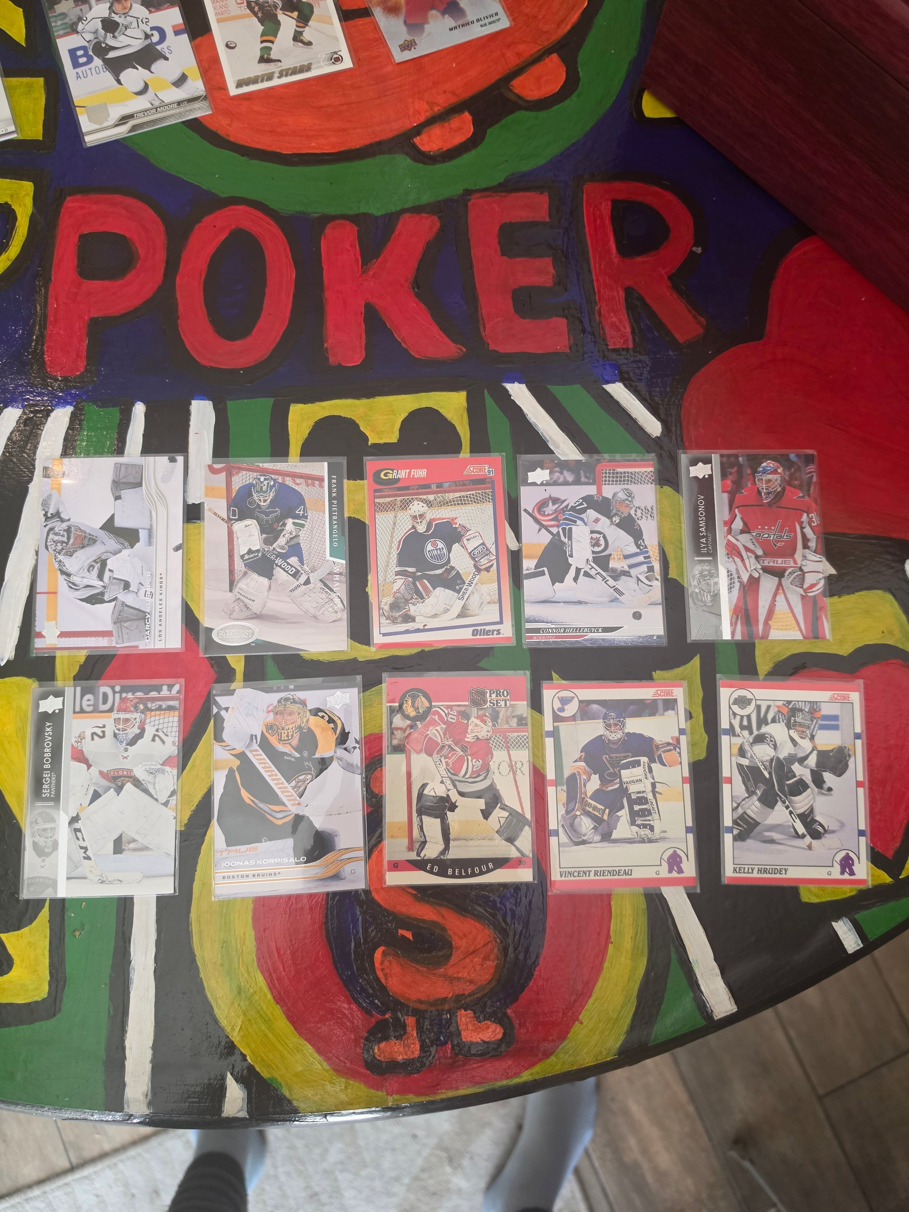 Cartes de hockey de collection - Paquet de 5