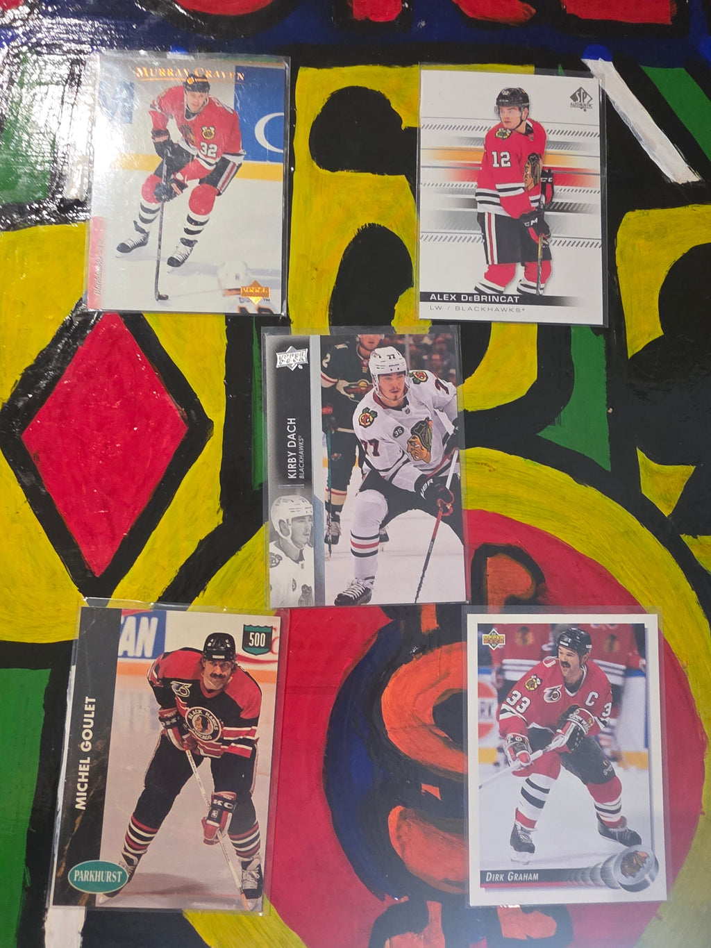 Cartes de hockey de collection - Paquet de 5