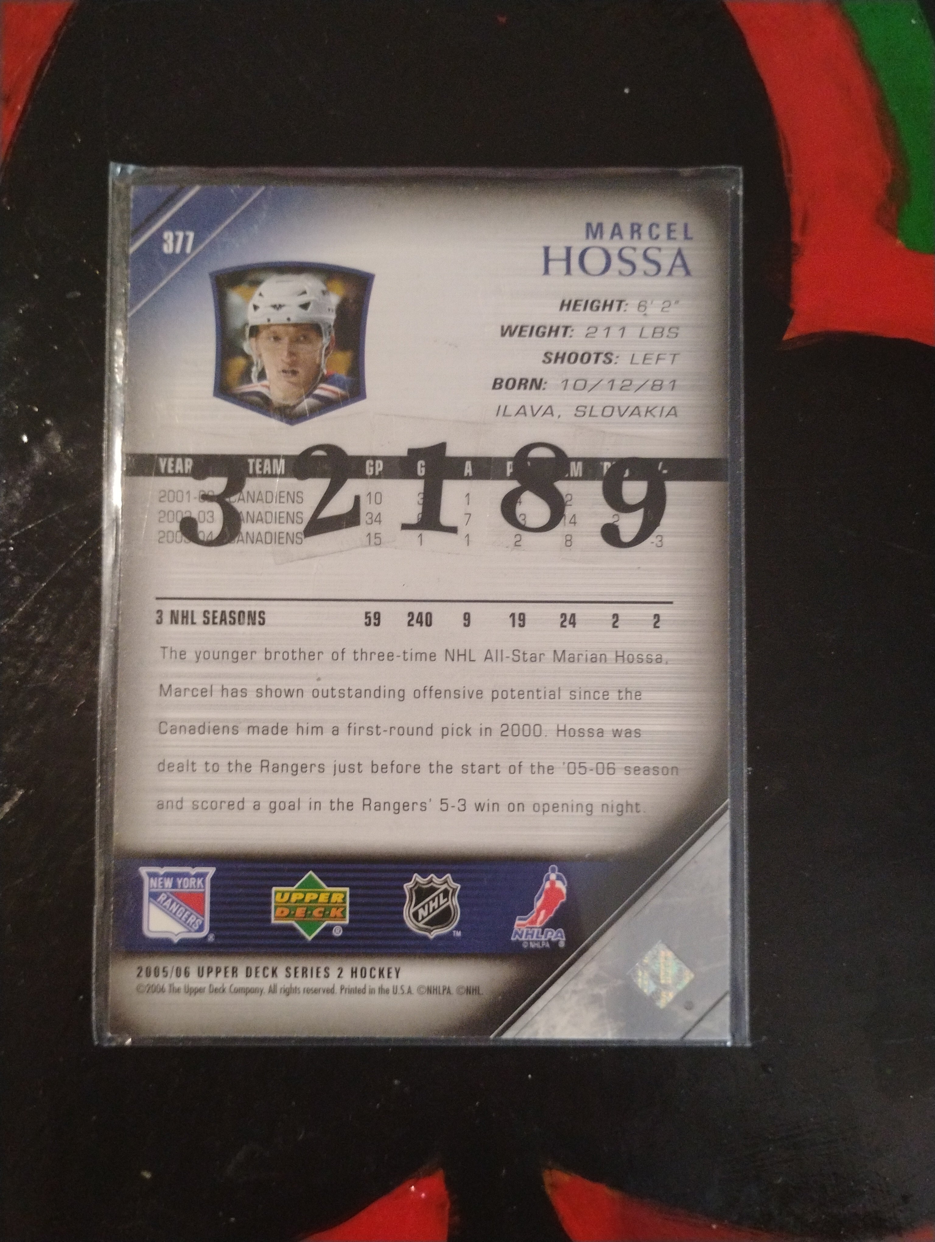 Carte de membre annuel cashockey 25$/par année