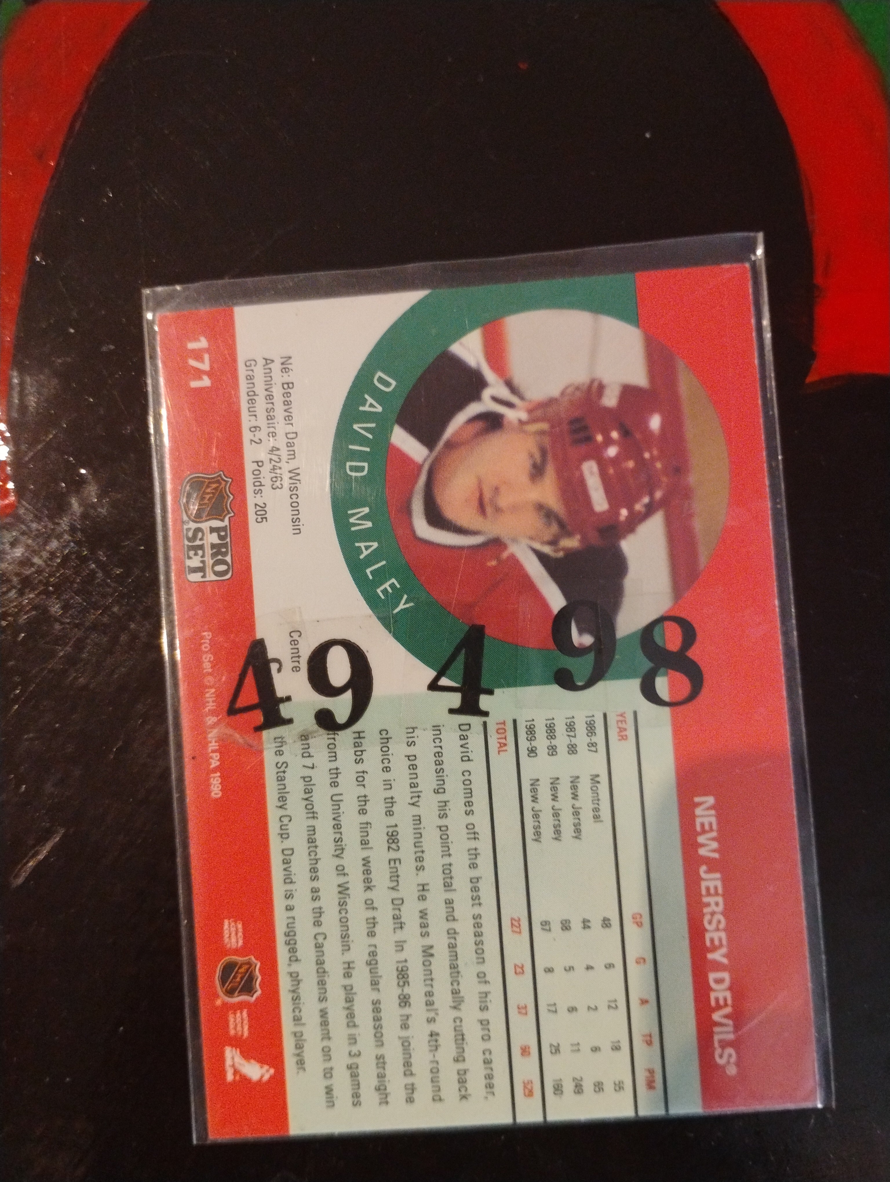 Carte de membre annuel cashockey 25$/par année