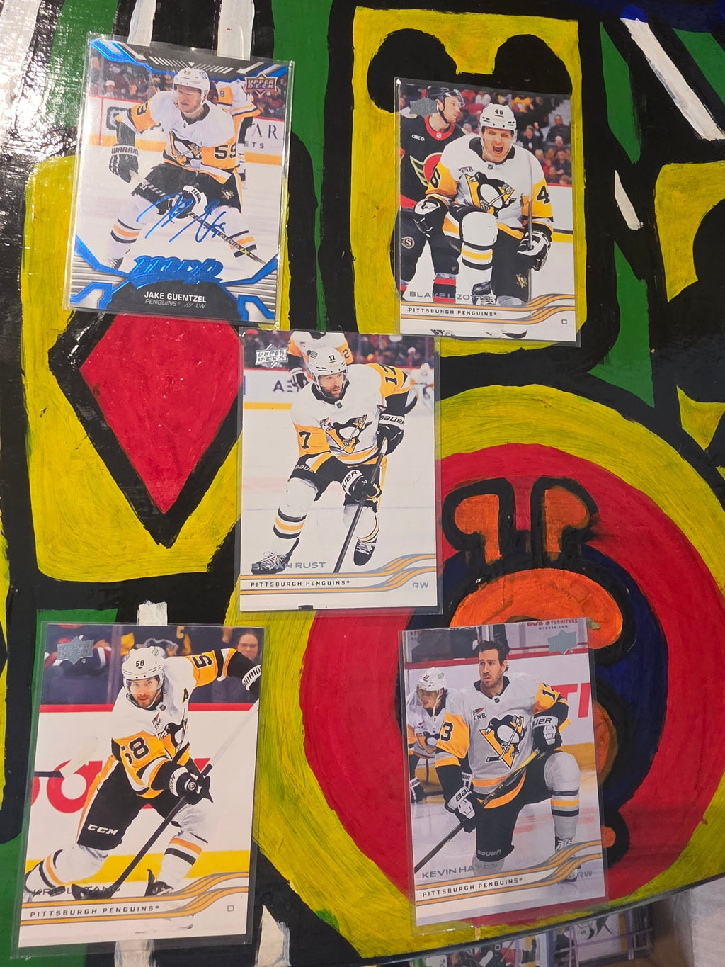 Cartes de hockey de collection - Paquet de 5