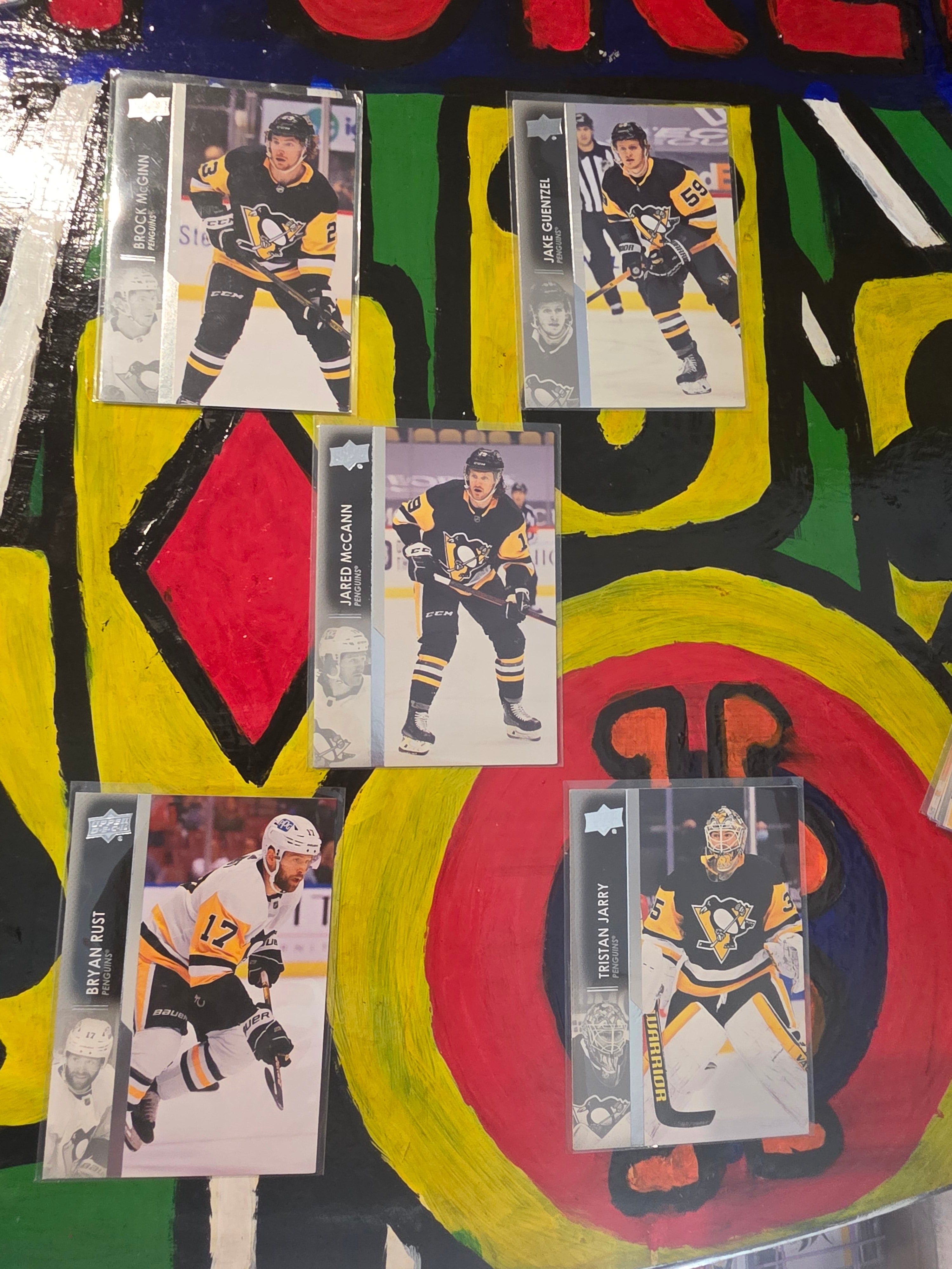 Cartes de hockey de collection - Paquet de 5