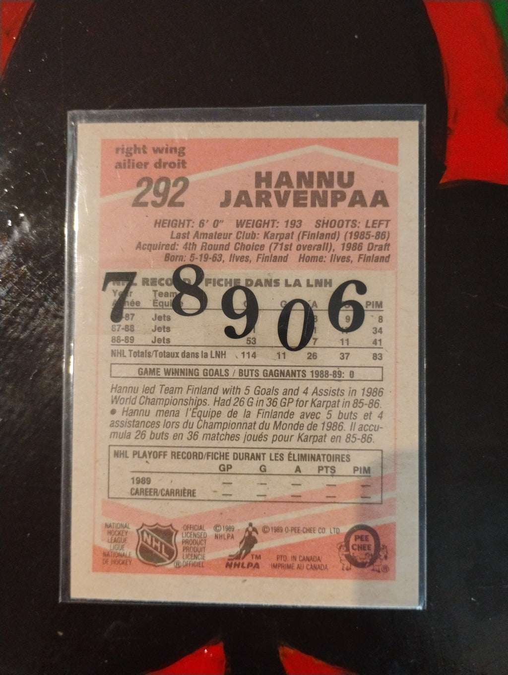 Carte de membre annuel cashockey 25$/par année