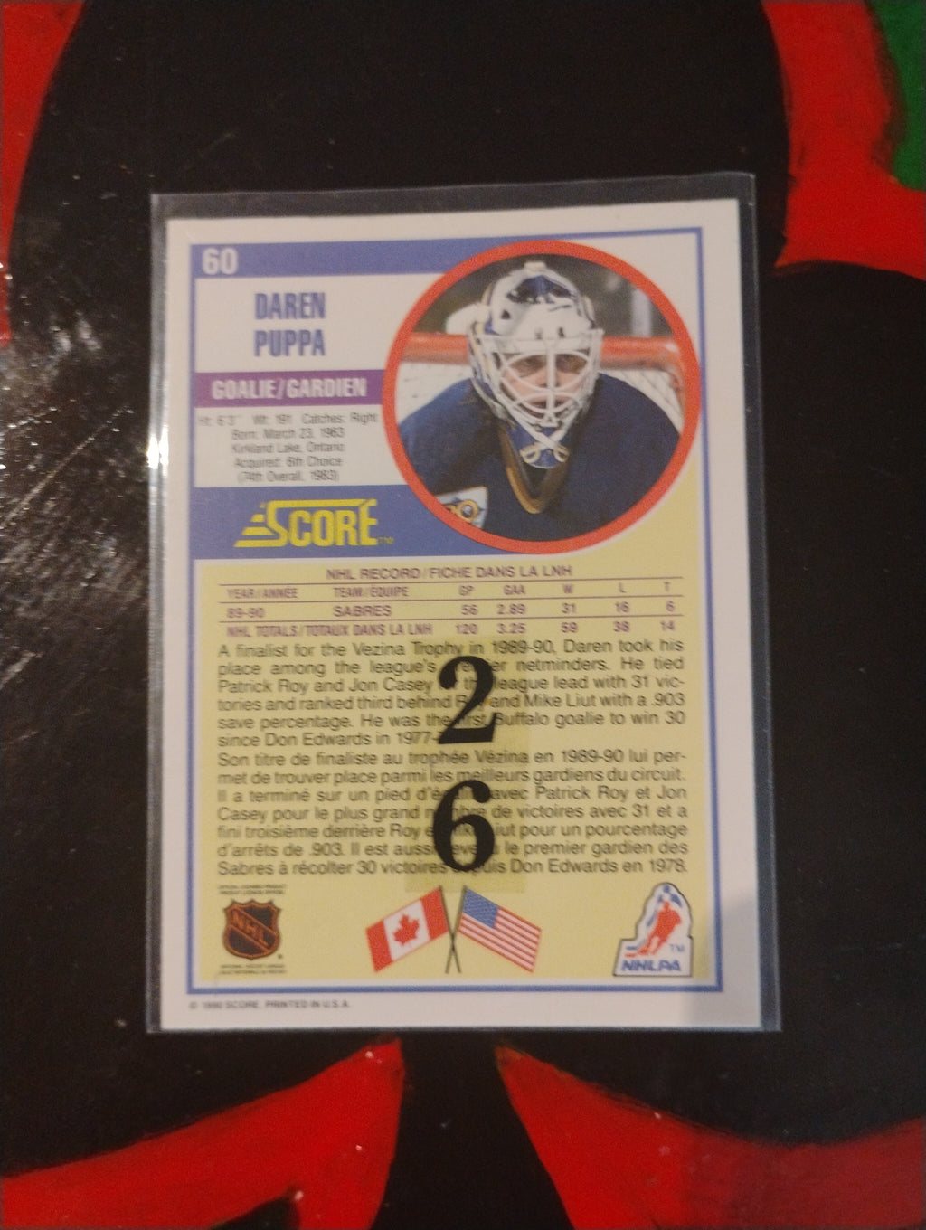 Carte de membre annuel cashockey 25$/par année